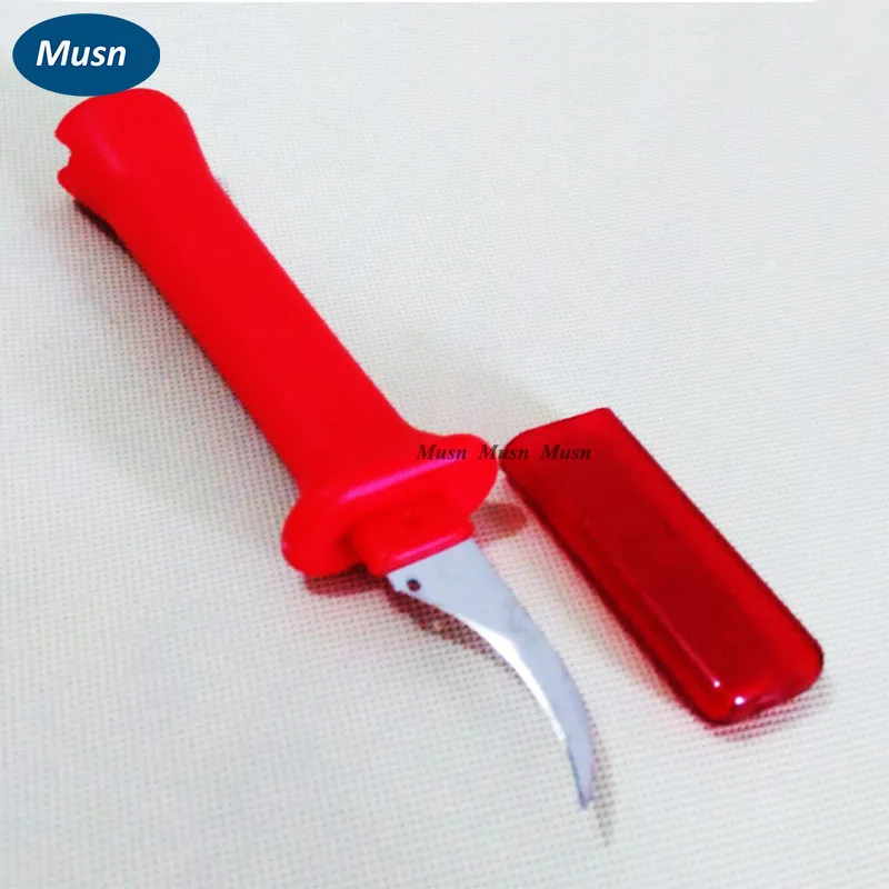 33HS German Style Fixed Hook Blade Cable Cutter Knife Wire Stripper