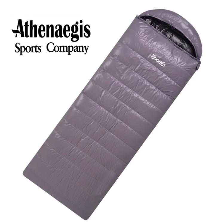 Athenaegis, Новое поступление, белый гусиный пух, 1200 г/1500 г/1800 г, наполнитель, соединенный конверт, водонепроницаемый спальный мешок для взрослых