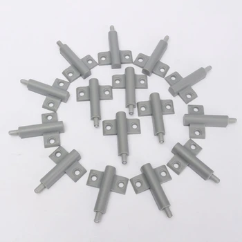 

15Set/Lot Professional Grey Cabinet Catches Kitchen Door Buffer Cabinet Door Drawer Soft Quiet Closing Wholesale Free Shipping
