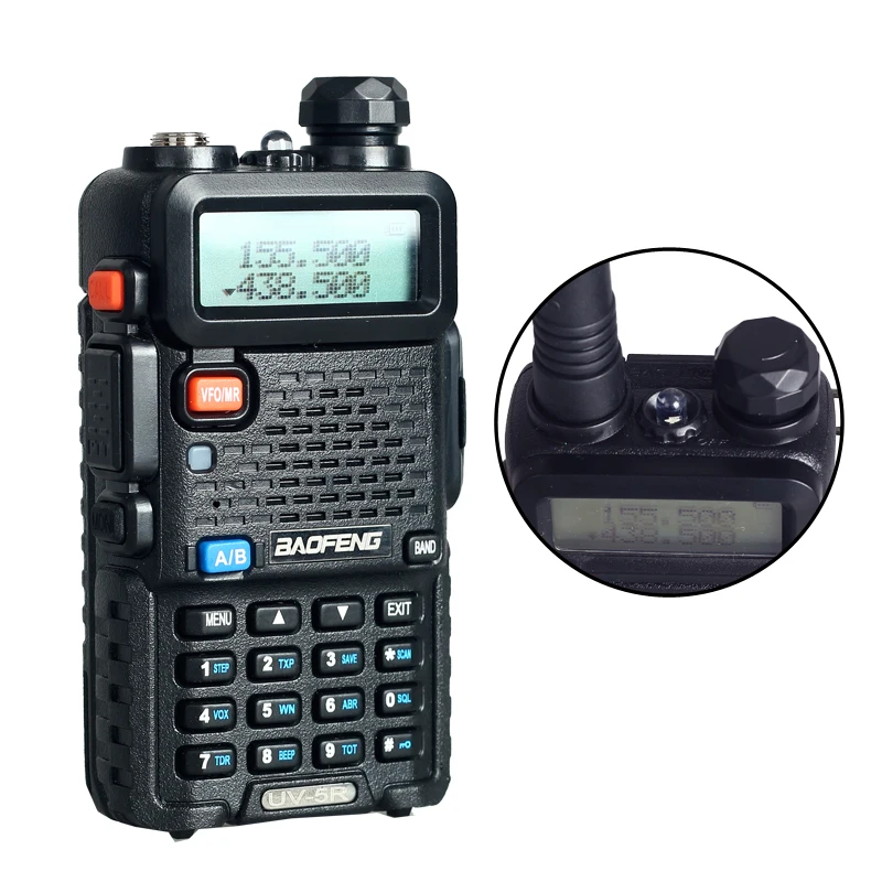 Baofeng UV 5R 2016 Hot Portable Radio Two Way Radio Walkie Talkie Pofung 5W Vhf Uhf