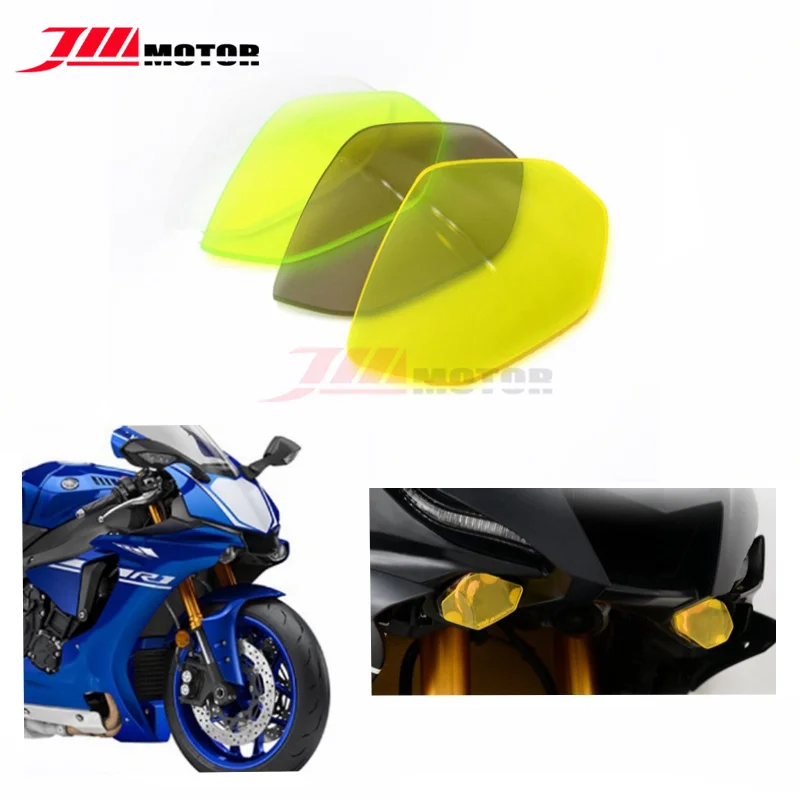 

Motorcycle Acrylic Headlight Screen Protective Cover For YAMAHA MT-10 MT10 YZF-R1 YZF R1 R6