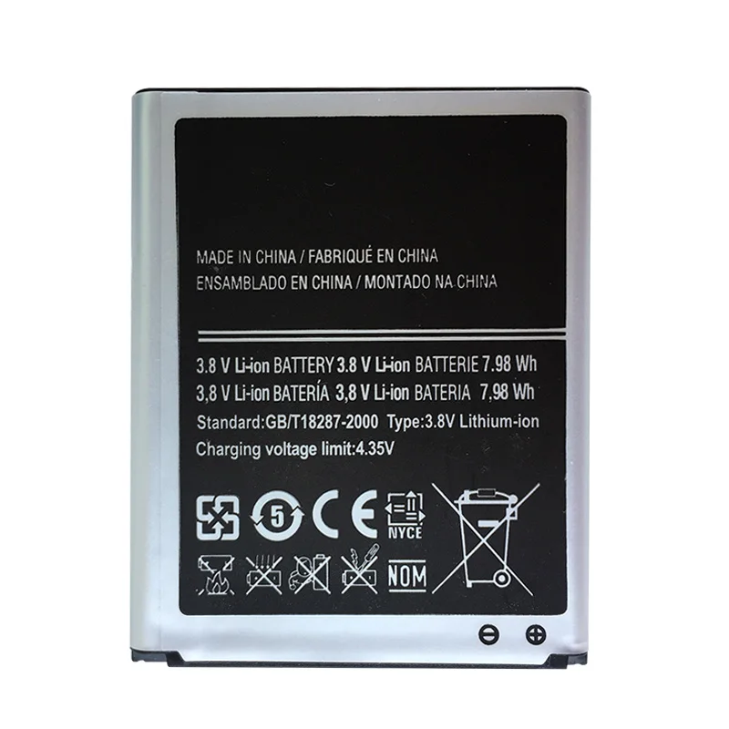 

EB-L1G6LLU EB L1G6LLU Mobile Phone Li-ion Rechargeable Battery For Samsung Galaxy S3 i9300 i9308 i9301 Phone battery