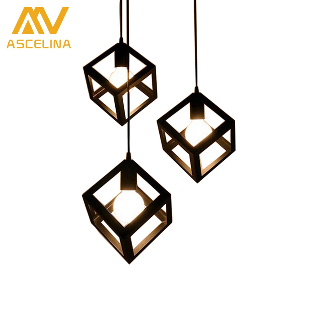 Living Room Quartet american village square pendant creative living room chandelier Living Room Quartet american village square pendant creative living room chandelier