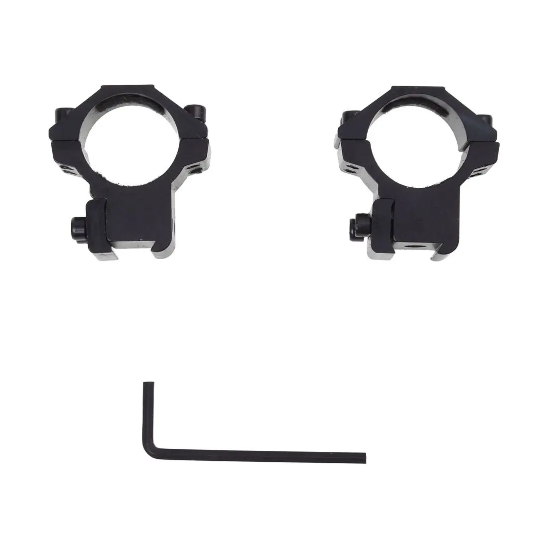 New Sale 2 x rifle scope mount ring mount ring screws for 11mm rail metalin Riflescopes from