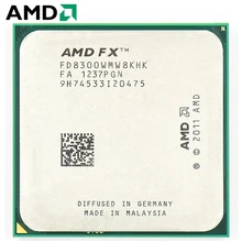 AMD FX-Series FX 8300 Socket AM3+ 95 Вт 3,3 ГГц 940-pin Восьмиядерный настольный процессор fx8300 socket am3