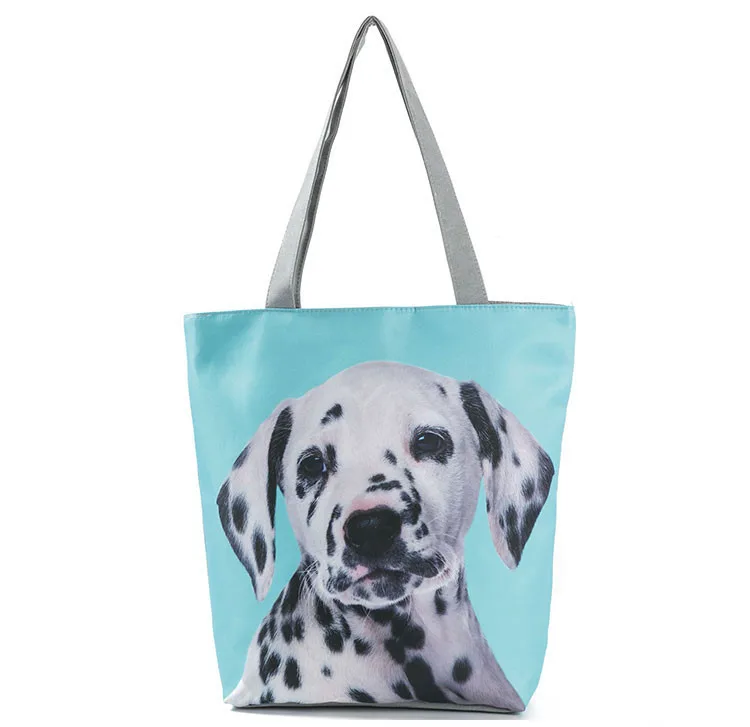 Miyahouse, Новая модная женская сумка для покупок, крутые пляжные сумки с принтом кошек, женские холщовые сумки, сумки на плечо с мультипликационным принтом