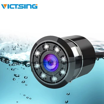 

VicTsing Car Rearview Camera 8 LED Light HD 170 Degree CCD Waterproof Night Vision Rearview Reverse Backup Parking Accessories