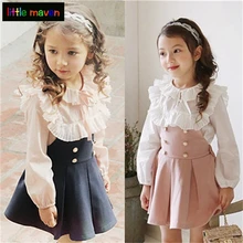 Красивое платье для девочек+ футболка комплект из 2 предметов для свадебной вечеринки, детская одежда платье принцессы для маленьких детей, осень г. Новое поступление, платье