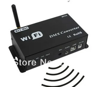 

2PCS New WiFi Led DMX Controller Controlled by Android or IOS System Wifi Multi Point Wifi DMX Controller