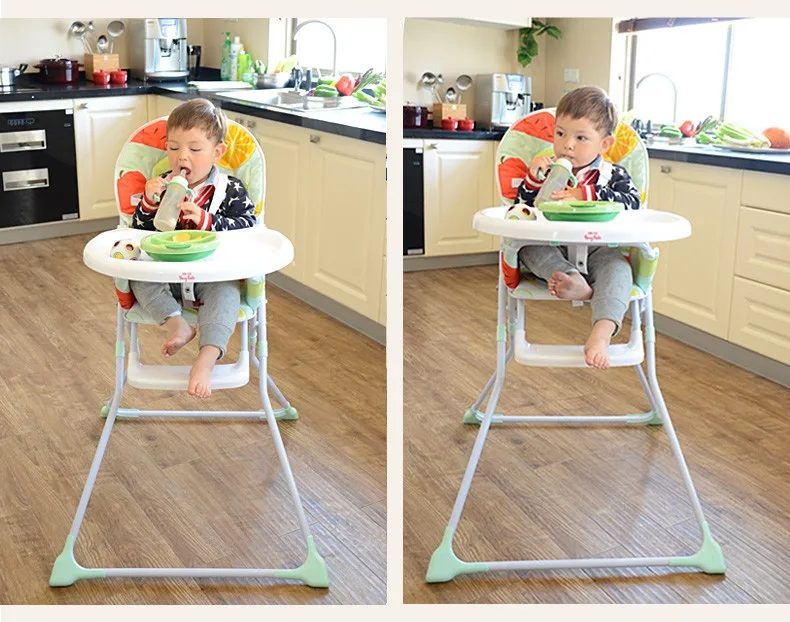 Детский стул многофункциональные детские стульчики для кормления Baby Портативный складной стол стул для возраста 6 месяцев-3 лет Бесплатная