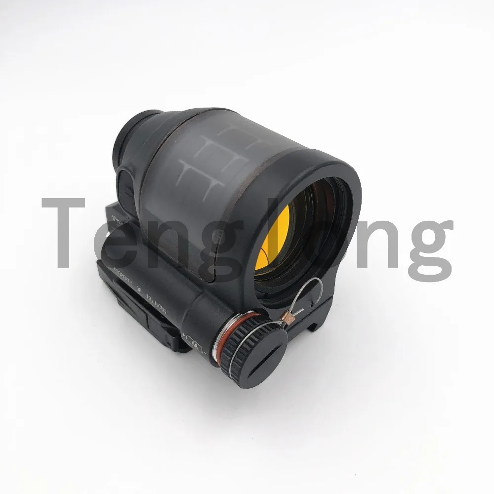 

SRS 1X38 Red Dot Sight w/ QD Mount Optics Rifle Scope Tactical Hunting Reflex Sight Solar Power System w/ Killflash for Toy Gun