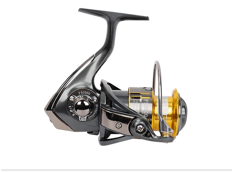 Molinete de Pesca 8 + 1 Tsurinoya Inoxidável Rasa Carretel Ultra-leve Rolamento Isca Fs800 1000 2000 11 Cheap Carretilhas de pesca