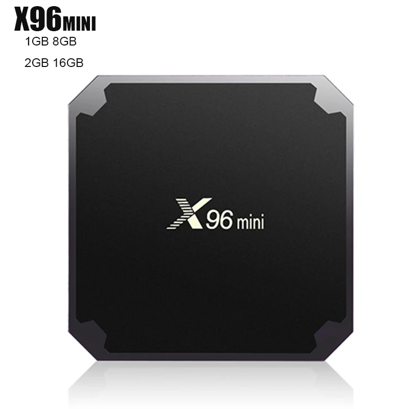 X96 Мини ТВ приставка ОС Android 7 1 Смарт 2 Гб 16 Amlogic S905W телеприставка ГБ 8