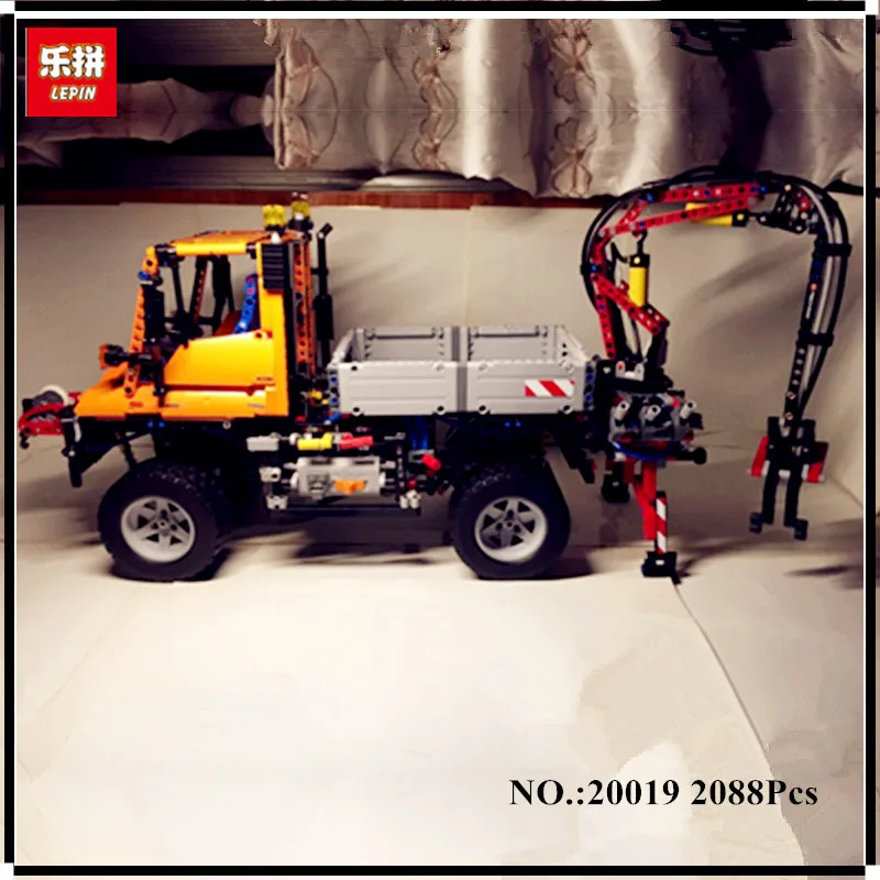 

IN STOCK Lepin 20019 2088pcs Technic Ultimate Series The Mechanical Truck Unimogu Set Educational Building Blocks Bricks Toys