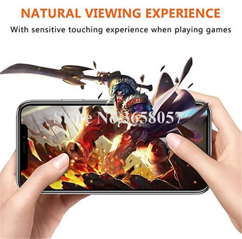 200 шт. для IPhoneX XR XSMAX 6 8 7Plus полное покрытие закаленное стекло 5D изогнутая защита