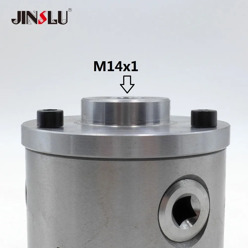Более 40 продаваемых M14 x 1 мм фланцевый патрон Резьбы Шпинделя задняя пластина