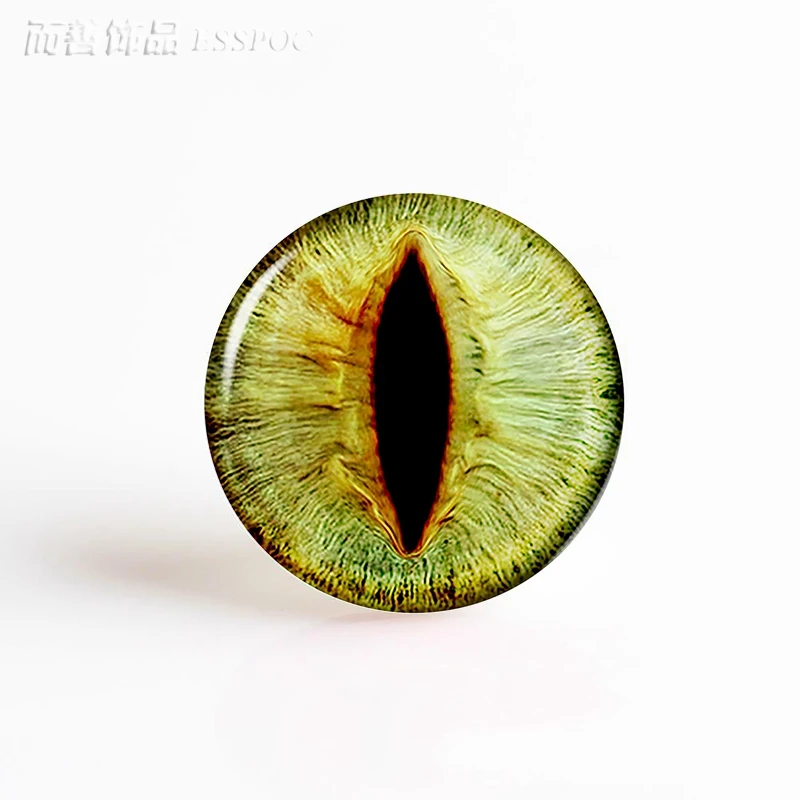 Стеклянный кабошон глаза Дракона 25 мм 1 шт.|Ювелирная фурнитура и компоненты| |
