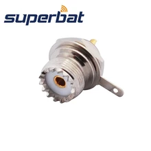 Superbat 10 шт. UHF зажим женский разъем РФ разъем для RG174, RG316, LMR100 кабель