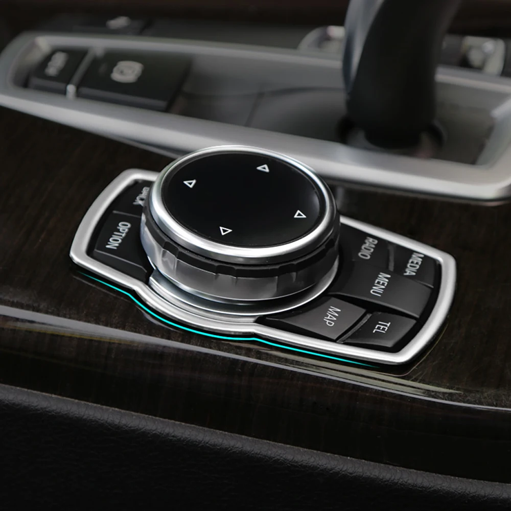 Interior refit multimedia buttons Cover Accessories For BMW 1 3 4 5 7 Series X1 X3 X4 X5 X6 2013-2014 E81 E87 F30 F31 F34 F32