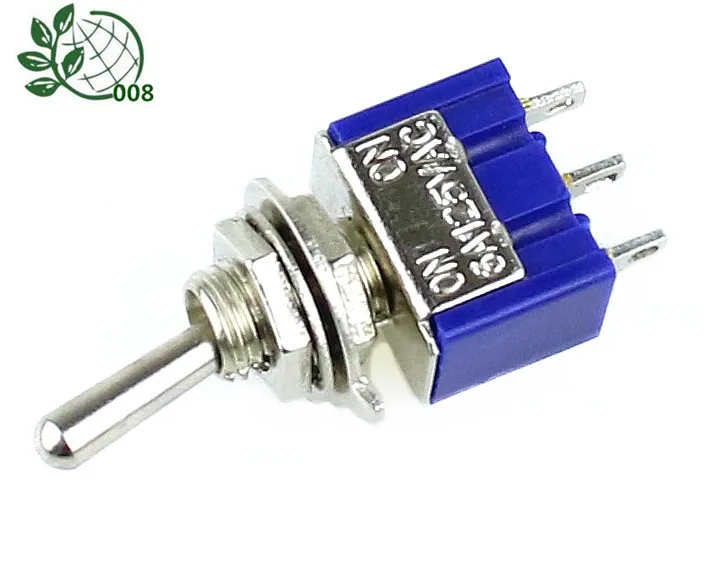 5 шт MTS 102 AC ON SPDT 2 позиционный фиксирующий переключатель 6A 125V S Акция!|switch|pcs |