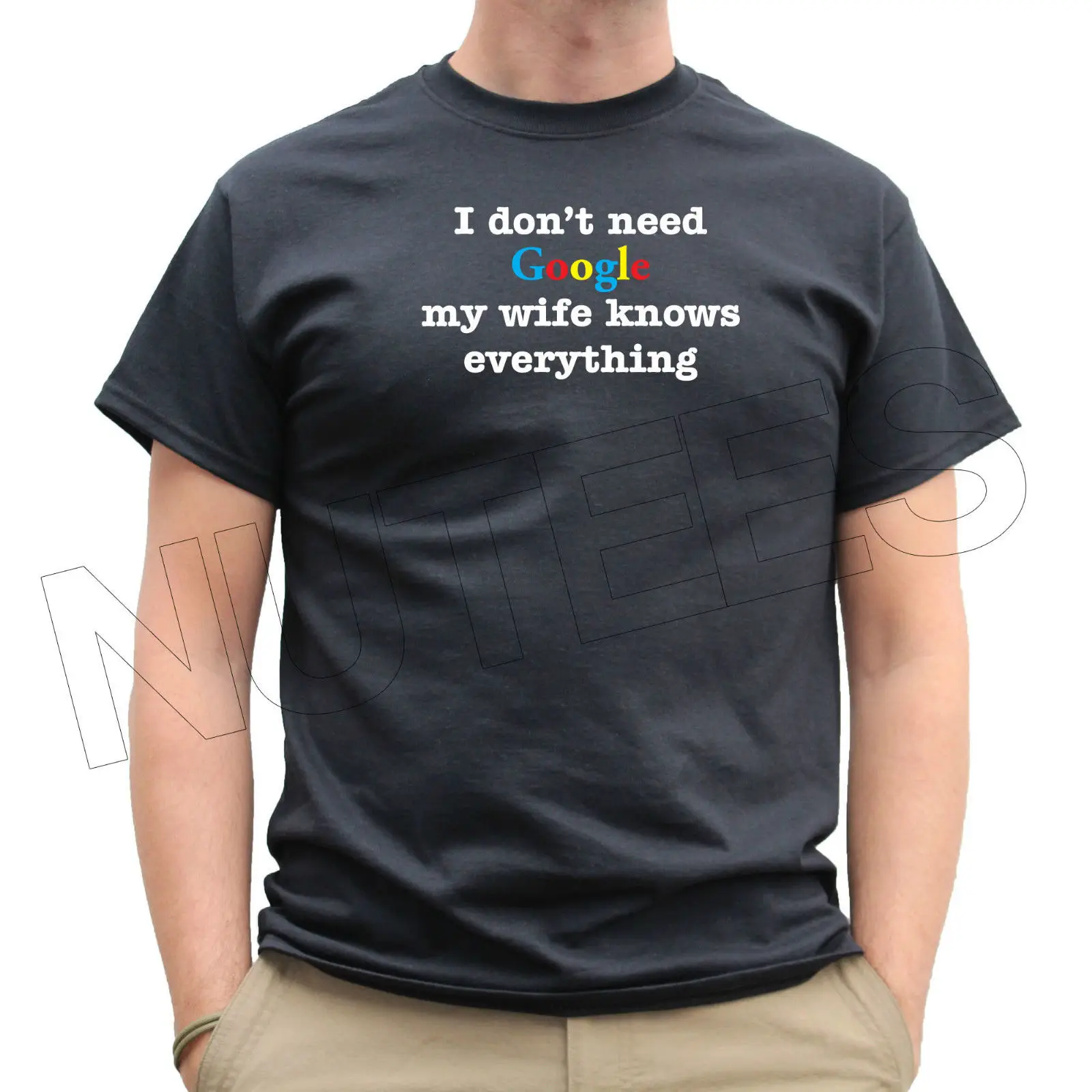 I don't need google my wife knows everything. I hate everything толстовка. Black t shirt. T me everything. I don't need google my wife know.