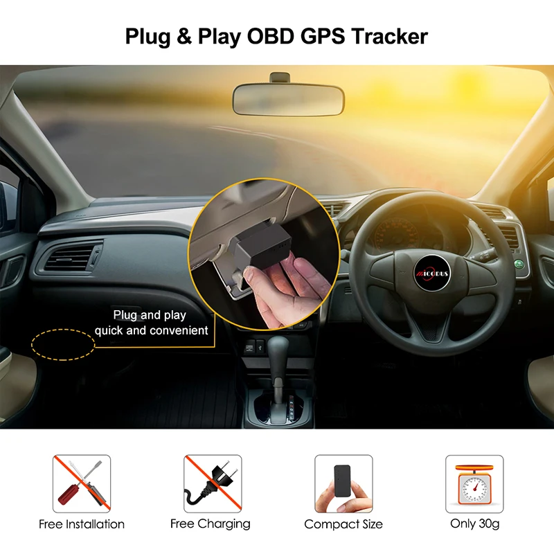 OB22 GPS المقتفي سيارة OBD التوصيل لعب متعقب السيارات في الوقت الحقيقي تتبع متعددة المكونات إنذار جهاز تتبع صغير بنظام تحديد المواقع سيارة التركي...