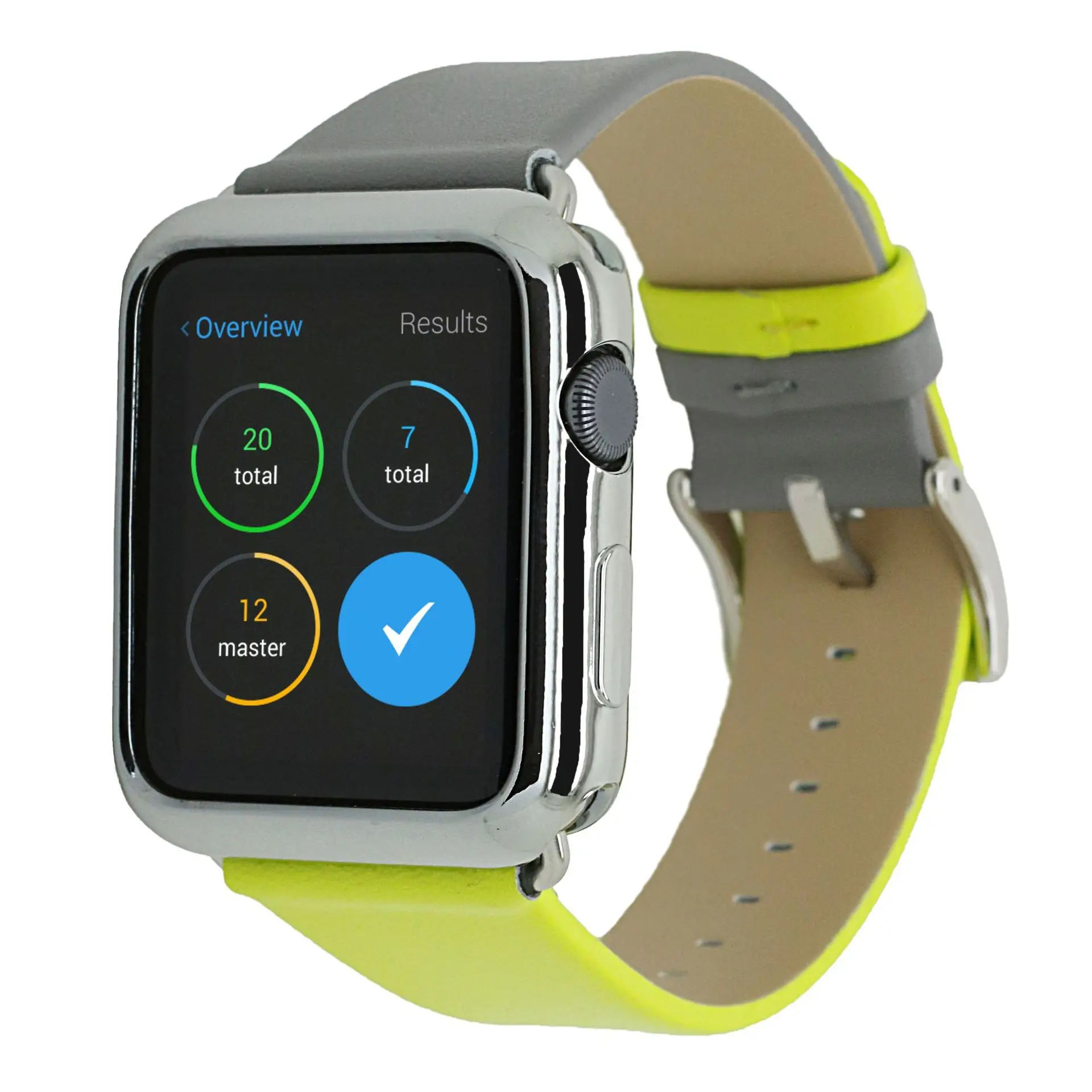 Модный двухцветный ремешок для часов для Apple Watch 38 мм 40 мм ремешок из натуральной кожи для iWatch 42 мм 44 мм Серия 1 2 3 4 браслет