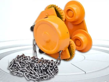 

3TX3M geared trolley manual hand,CE certificate I-beam monorail trolley lifting chain hoist chain block Tire Repair Tools
