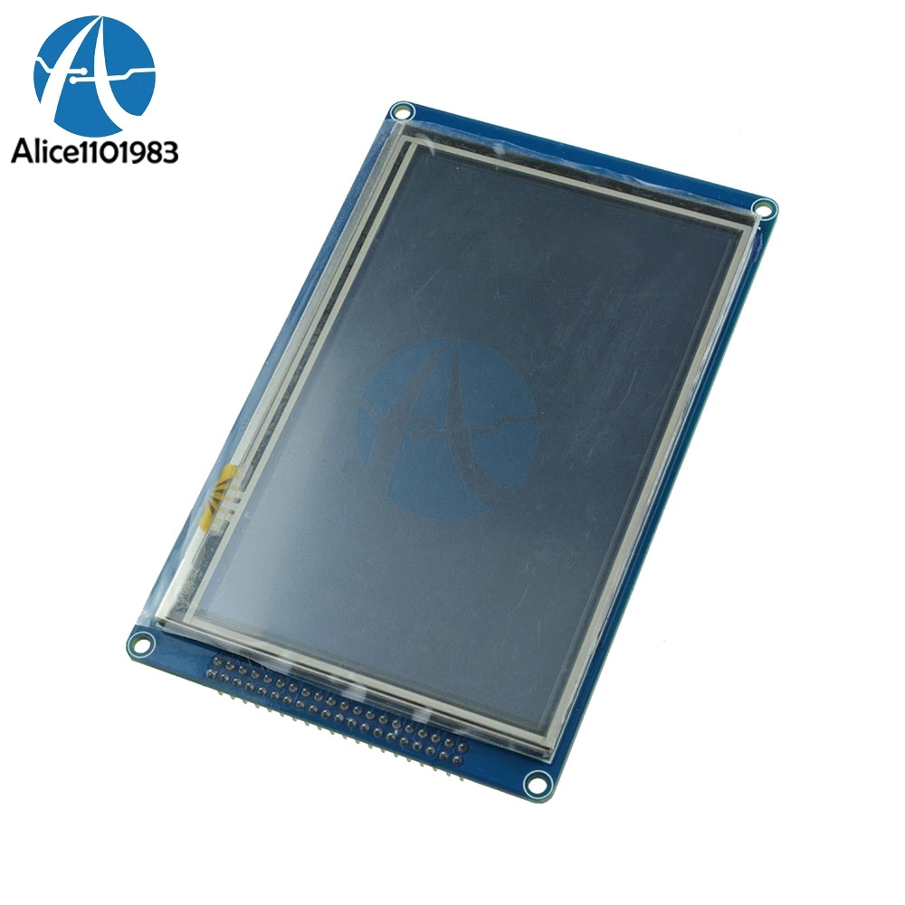 

5.0 inch 800x480 Touch Display TFT SSD1963 Touch Panel Module For AVR STM32 5.0'' LCD Module Anti-Glare RGB-Stripe Module