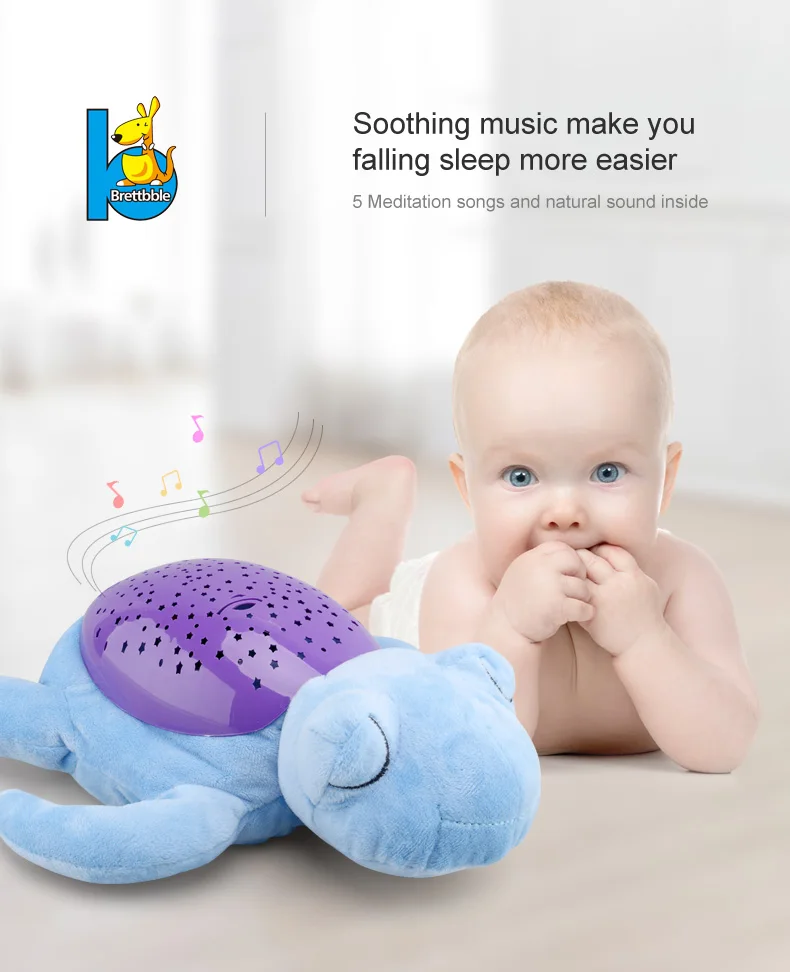 Лидер продаж магии животных Музыкальный проектор спящего ребенка игрушки Раннее Образование Музыка огни креативный подарок детские