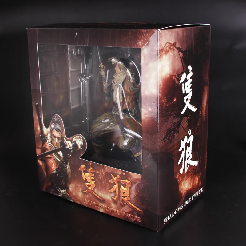 PS4 игра SEKIRO тени умирают в два раза больше 20 см ПВХ Фигурки Модель игрушки для