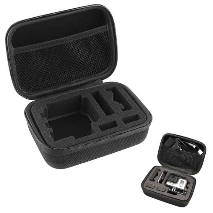 

Outdoor Sports Go Pro Accessories Shockproof Portable Bag Ride Storage Bags for Camera Hero HD Hero 2 3+ SJ4000 Black Case