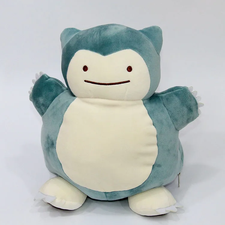 30 см Ditto Metamon Snorlax Inside-Out Подушка японская плюшевая кукла Фигурка Игрушки