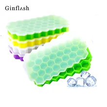 Силиконовая шоколадная форма аппарат-изготовитель кубиков льда лоток замораживания форма для льда Jelly желе 02