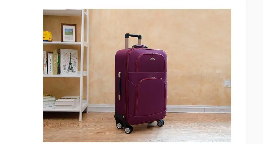 Оксфорд 24 дюйма Спиннер чемодан дорожный набор дорожных чемоданов Бизнес Путешествия Сумки на колесиках