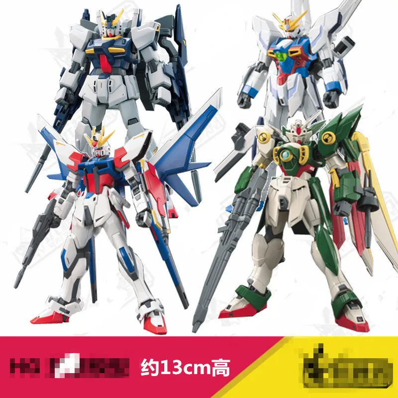 Аниме Gaogao 13 см HG 1/144 крыло Гундам Fenice XXXG-01WF модель Горячая Детская игрушка фигурки в сборе Феникс робот головоломка подарок