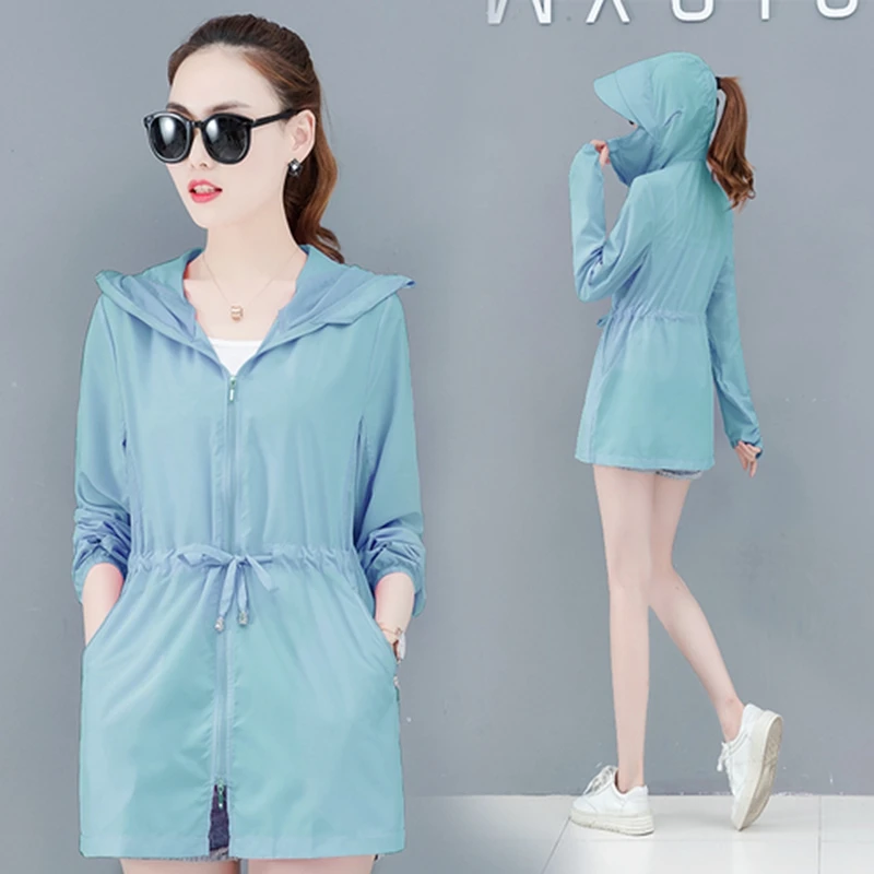 new Genuine UV sun protection clothing transparent long sleeve shirt