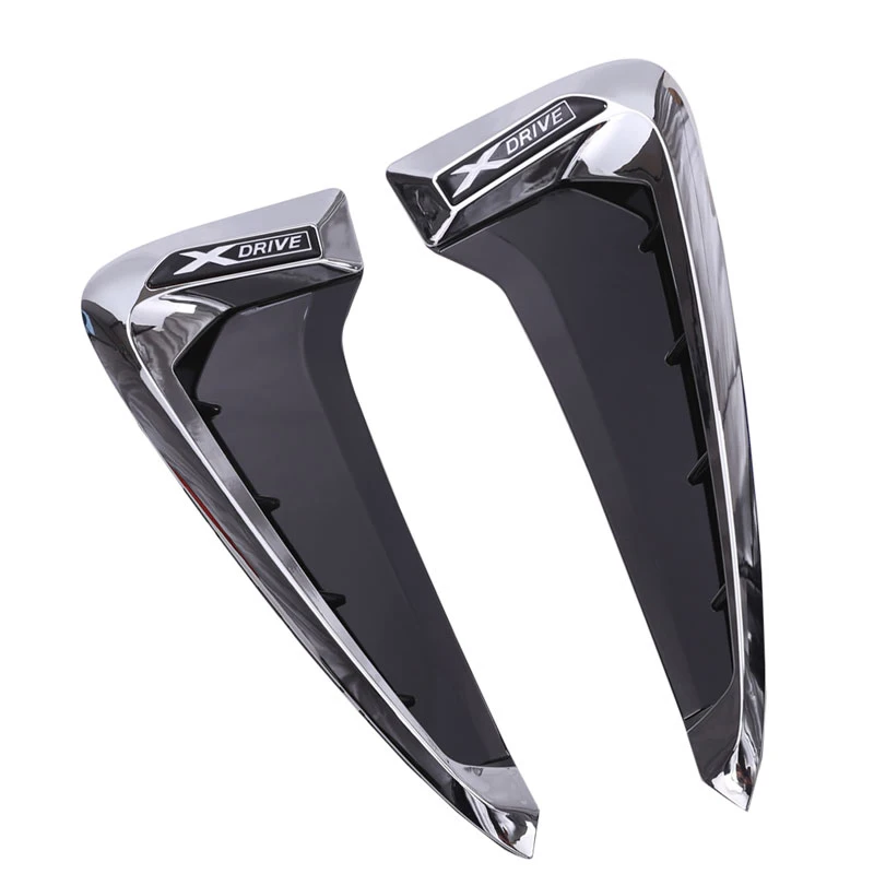 For BMW X5 F15 Side Air Flow Fender Cover Trim 3D Sticker Decoration Auto Accessories Car-Styling 2014+