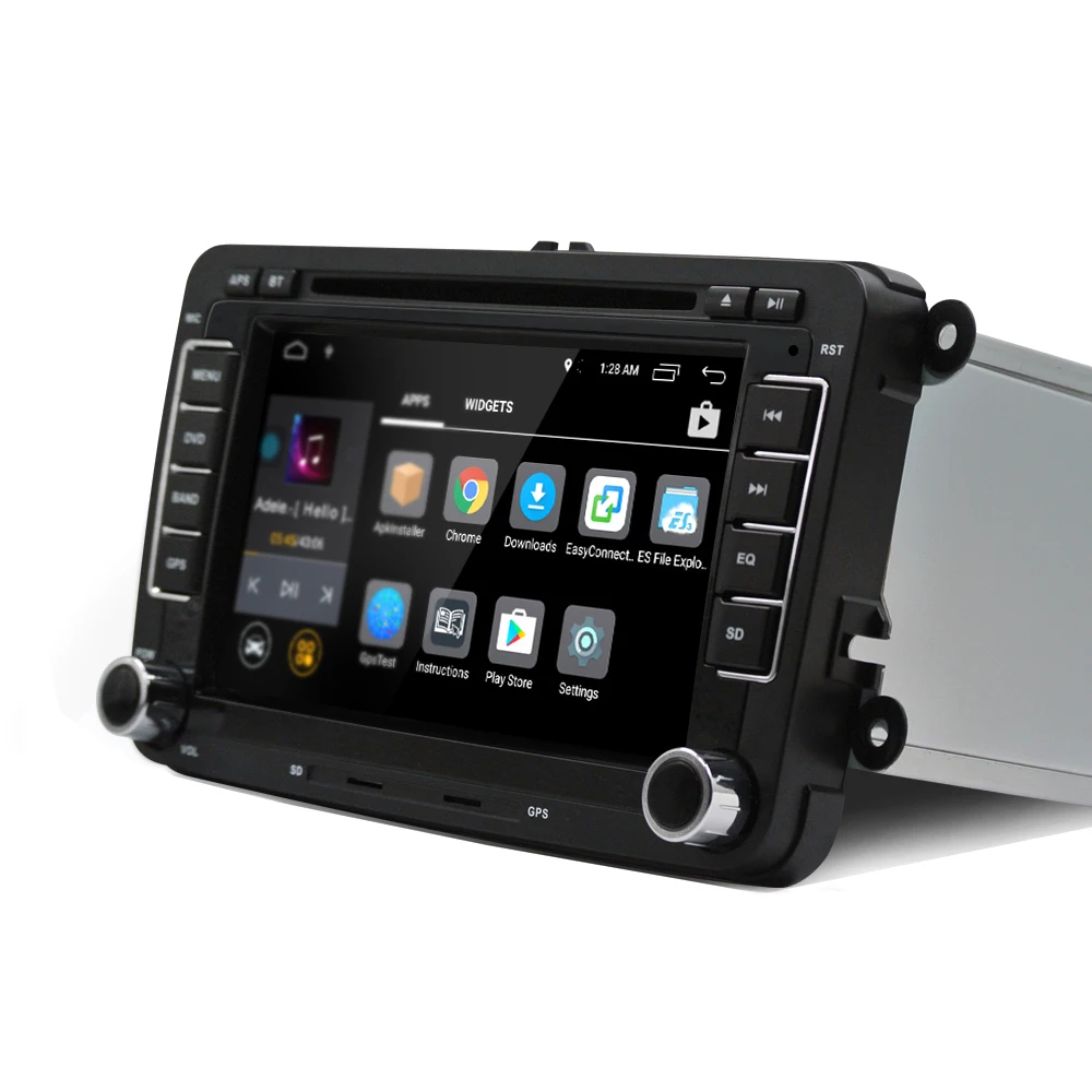 Автомобильный мультимедийный плеер RM CLVW70 D 7 дюймов Android 6 0 1024*600 двойной Din 1 ГБ ОЗУ