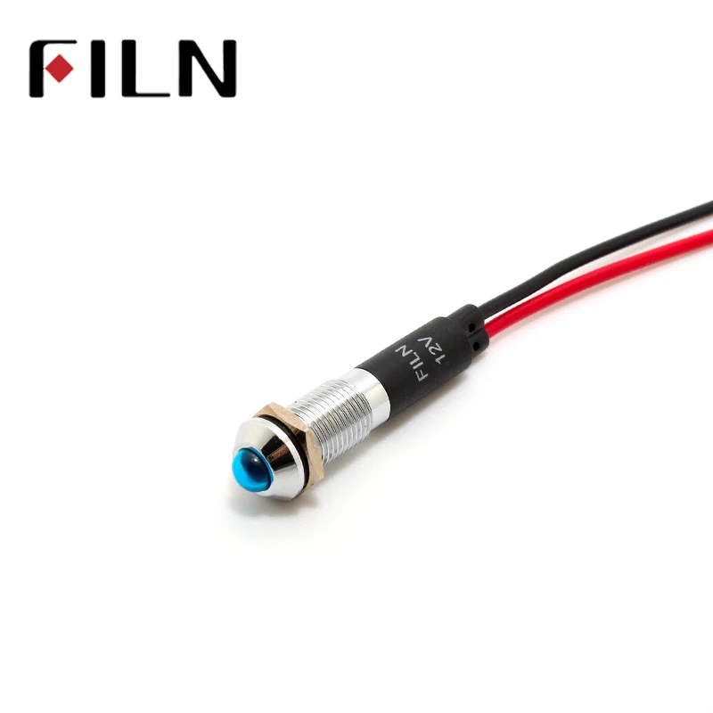 blue 220v signal lamp