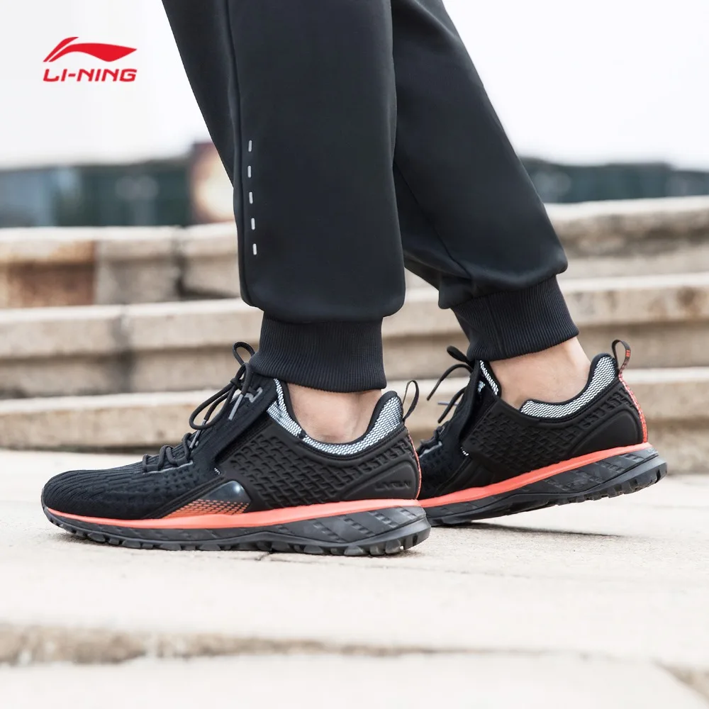 Цена Li Ning мужские кроссовки LN CLOUD SHIELD 2018 с подушкой, спортивная обувь ARHN085 SOND18