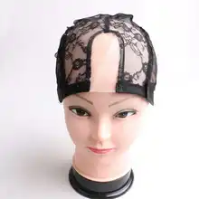 Гармония 20 шт U часть парик шапки с кружевной сеткой для изготовления париков с регулируемыми бретелями