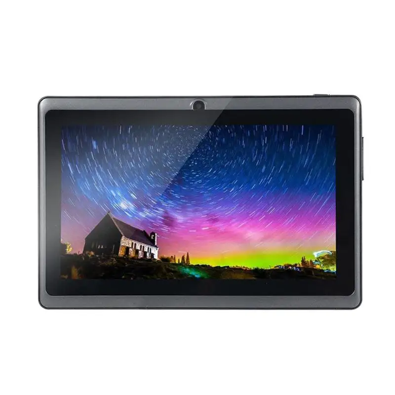 Q88 7 дюймов Экран Andriod 4,4 4 ядра 512 М+ 4G 1.3MP Камера Детские планшеты ПК с сенсорным экраном 1020x800 Разрешение - Цвет: Black EU Plug