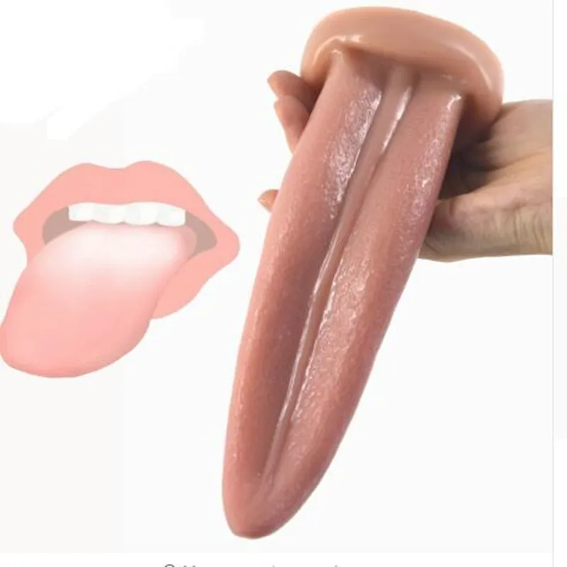 A new type of tongue-simulated female masturbator sex toys tongue-licking massage stick Sex toys for couples Pornographic