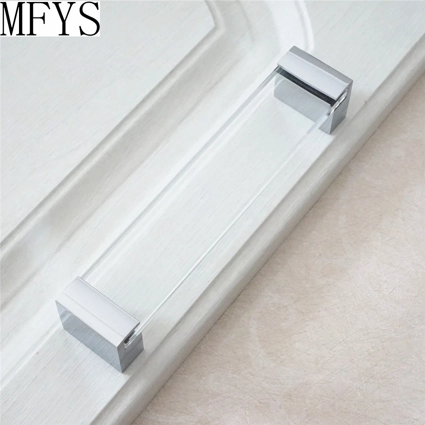 6 3 Glass Kitchen Cabinet Door Handles Dresser Drawer Pull