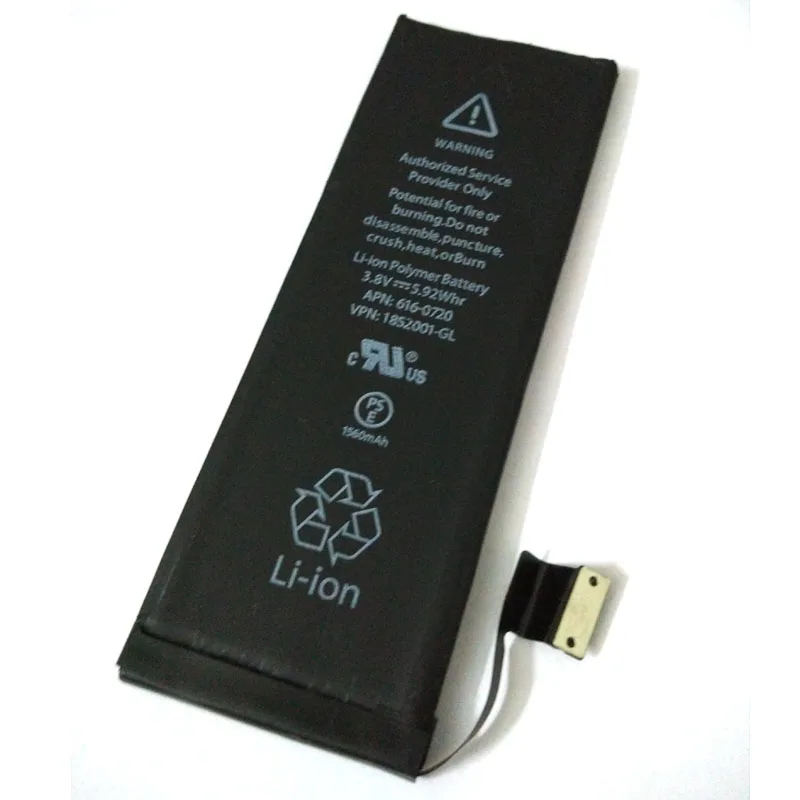 5S new 0 cycle seal oem high capacity mobile phone battery pack for