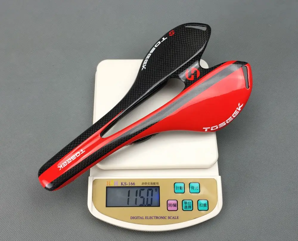 

Road Carbon Bicycle Seat MTB Bike Parts 3K Glossy/Matte Carbon Fibre Saddle MTB Bicycle Seat