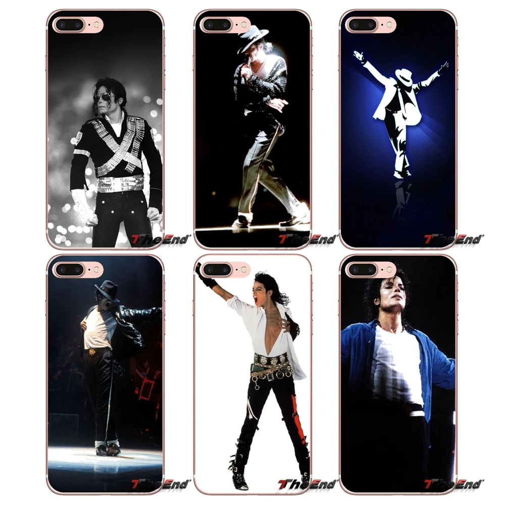Чехол для телефона Fondo de Michael Jackson Samsung Galaxy S2 S3 S4 S5 MINI S6 S7 edge S8 S9 Plus Note 2 3 4 5