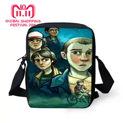 Noisydesigns странные вещи символов печати сумки мини сумка для детского сада для школы Сумка