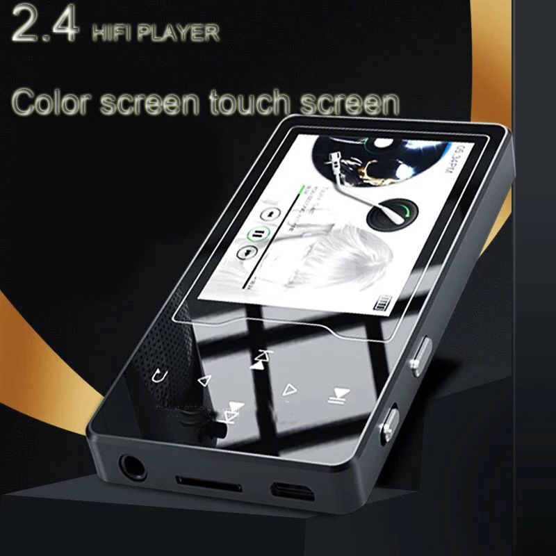 MP4 Player Bluetooth 4.0 Built in Speaker 16GB with 2.4 HD TFT Color